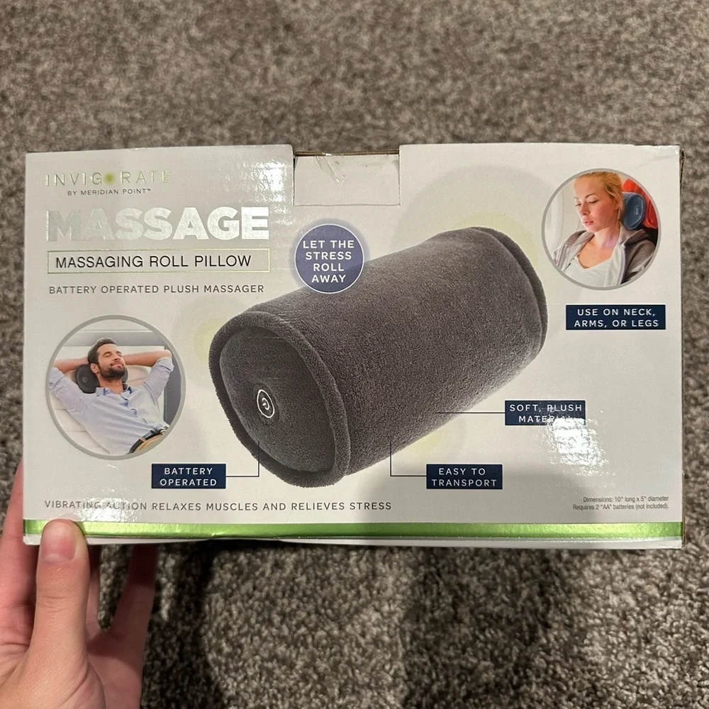 Massaging Roll Pillow